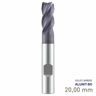 (image for) Maykestag ECO Speedcut Solid Carbide Universal End Mill 20mm 4 Flute ALUNIT-S