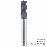 (image for) Maykestag Solid Carbide End Mill 20mm Speedcut Universal Long Series 4 Flute