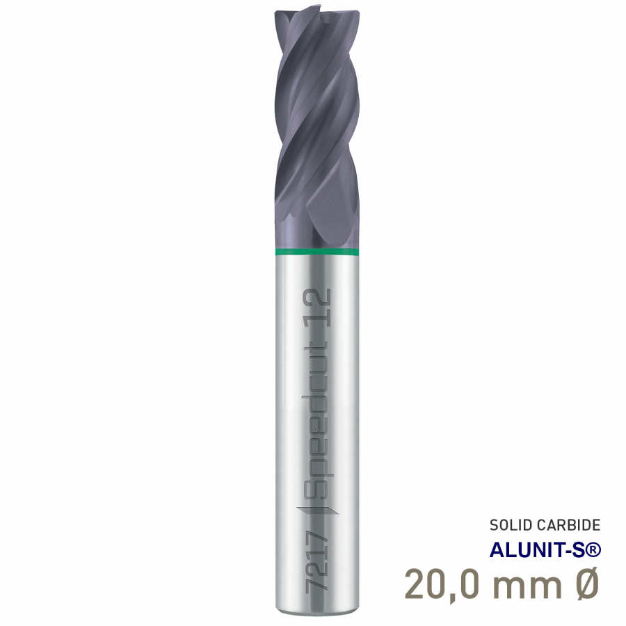 (image for) Maykestag Solid Carbide End Mill 20mm Speedcut Universal Long Series 4 Flute