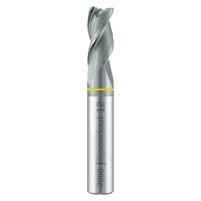 (image for) Maykestag VHM Solid Carbide End Mill Speedcut Aluminium 8mm Long Series Neck Relief 3 Flute Unequal Helix