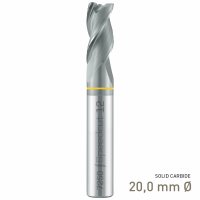 (image for) Maykestag Solid Carbide End Mill Speedcut-Aluminium 20.00mm Z3 DIN 6535-HA
