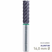 (image for) Multi Flute Finish End Mill Z8 16.0mm 45 Deg