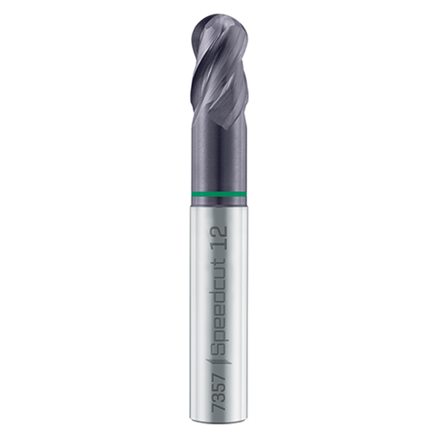 (image for) Scall Nose End Mill Sp Cut Univ. Z4 8.0 Din 6527lha Shank Din 6