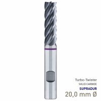 (image for) Maykestag Turbo-Twister Solid Carbide Trochoidal End Mill 20mm Long Series 5 Flute