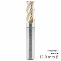 (image for) Maykestag Speedcut 4.0 Universal HPC Solid Carbide End Mill 12mm Long Series 4 Flute