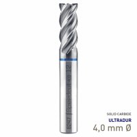 (image for) Maykestag Speedcut 4.0-Inox HPC Solid Carbide End Mill 4mm Long Series 4 Flute
