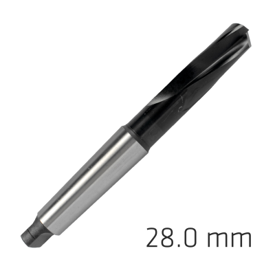(image for) Maykestag HSS-Co8 Morse Taper Shank Drill 28mm Short Series Steamed