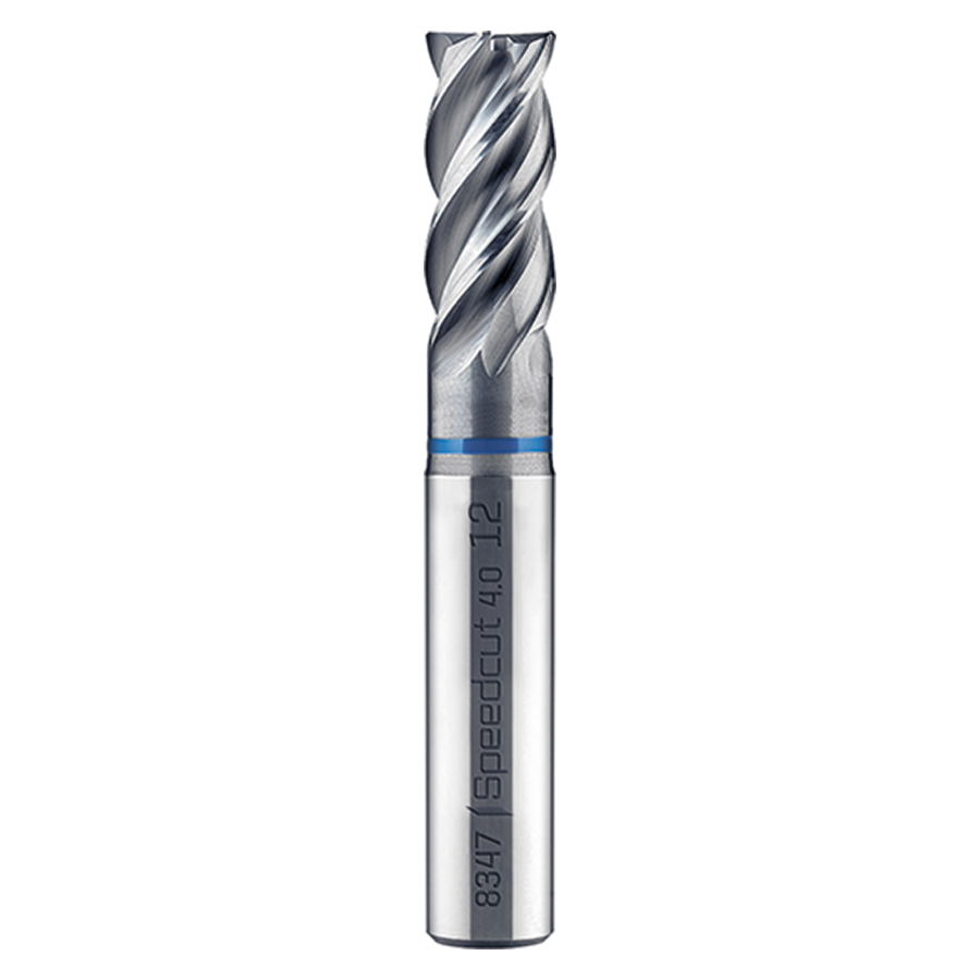 (image for) Maykestag VHM Speedcut 4.0-Inox HPC End Mill 8mm Long Series 4 Flute Ultradur
