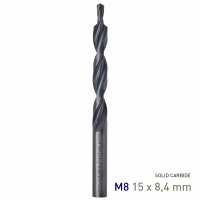 (image for) Maykestag HSS Subland Drill M8 15 x 8.4mm DIN 8374 RN-Fine 90° Steamed