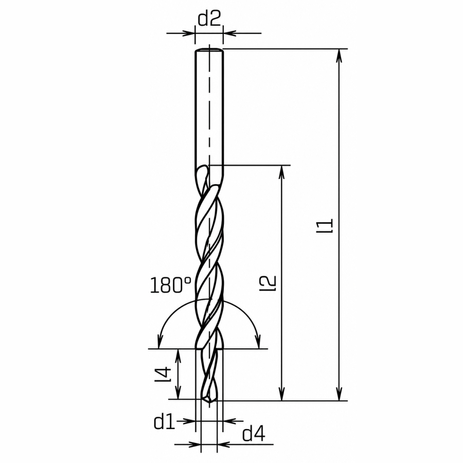 Modal Additional Images for Alpen Subland Drill Bit 6.0mm