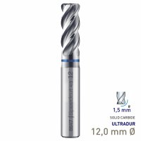 (image for) Maykestag Speedcut 4.0-Inox HPC Corner Radius End Mill 12mm R1.5 Long Series 4 Flute