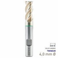 (image for) Maykestag Speedcut 4.0 Universal HPC Solid Carbide End Mill 4mm Long Series 4 Flute TWINDUR