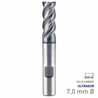 (image for) Maykestag Speedcut 4.0-Inox ULTRADUR HPC Solid Carbide End Mill 7mm Long Series 4 Flute