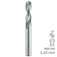 (image for) Maykestag HSS-Co5 Stub Drill 4.4mm Extra Short Series DIN 1897 PZ