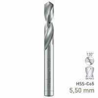 (image for) Maykestag HSS-Co5 Stub Drill 5.5mm Extra Short Series DIN 1897 PZ