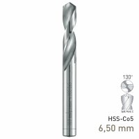 (image for) Maykestag HSS-Co5 Stub Drill 6.5mm Extra Short Series DIN 1897 PZ