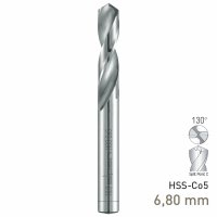 (image for) Maykestag HSS-Co5 Stub Drill 6.8mm Extra Short Series DIN 1897 PZ