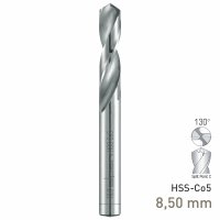 (image for) Maykestag HSS-Co5 Stub Drill 8.5mm Extra Short Series DIN 1897 PZ