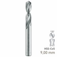 (image for) Maykestag HSS-Co5 Stub Drill 9mm Extra Short Series DIN 1897 PZ