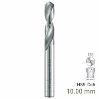 (image for) Maykestag HSS-Co5 Stub Drill 10mm Extra Short Series DIN 1897 PZ