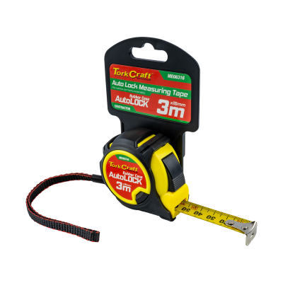 (image for) Measuring Tape Autolock 3m X 16mm Rubber Casing Matt Finish
