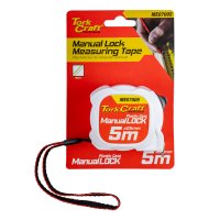 Measuring Tape M/lock 5m X 25mm Plastic Casing (image for) Measuring Tape M/lock 5m X 25mm Plastic Casing