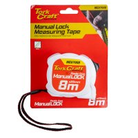 (image for) Measuring Tape M/lock 8m X 25mm Plastic Casing