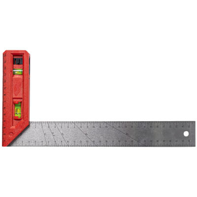 (image for) Try Square 300mm X 150mm With Level & Plumb Vial
