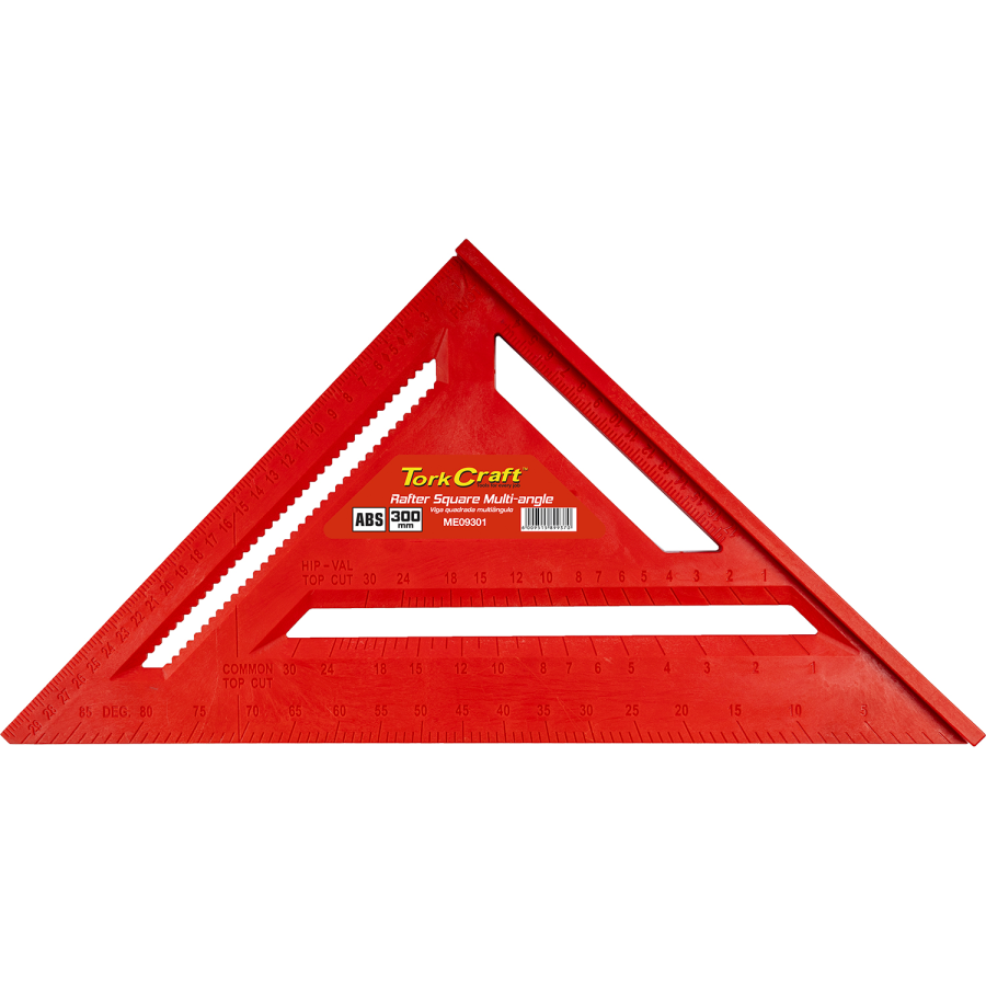 (image for) Rafter Square Abs Rectangular 300mm Multi Angle