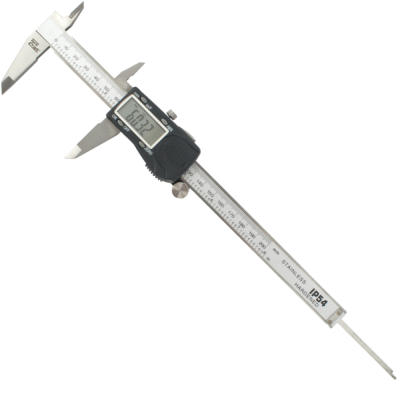 (image for) Vernier Digital Frac. 200mm S/steel 0.01mm Acc. Abs Func. Ip54