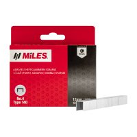 (image for) Galv Staples 18g T50 12mm X 1250pcs Miles No4