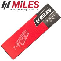 Galv Staples 7mm X 5040 For Tape Tool Miles No74 (image for) Galv Staples 7mm X 5040 For Tape Tool Miles No74