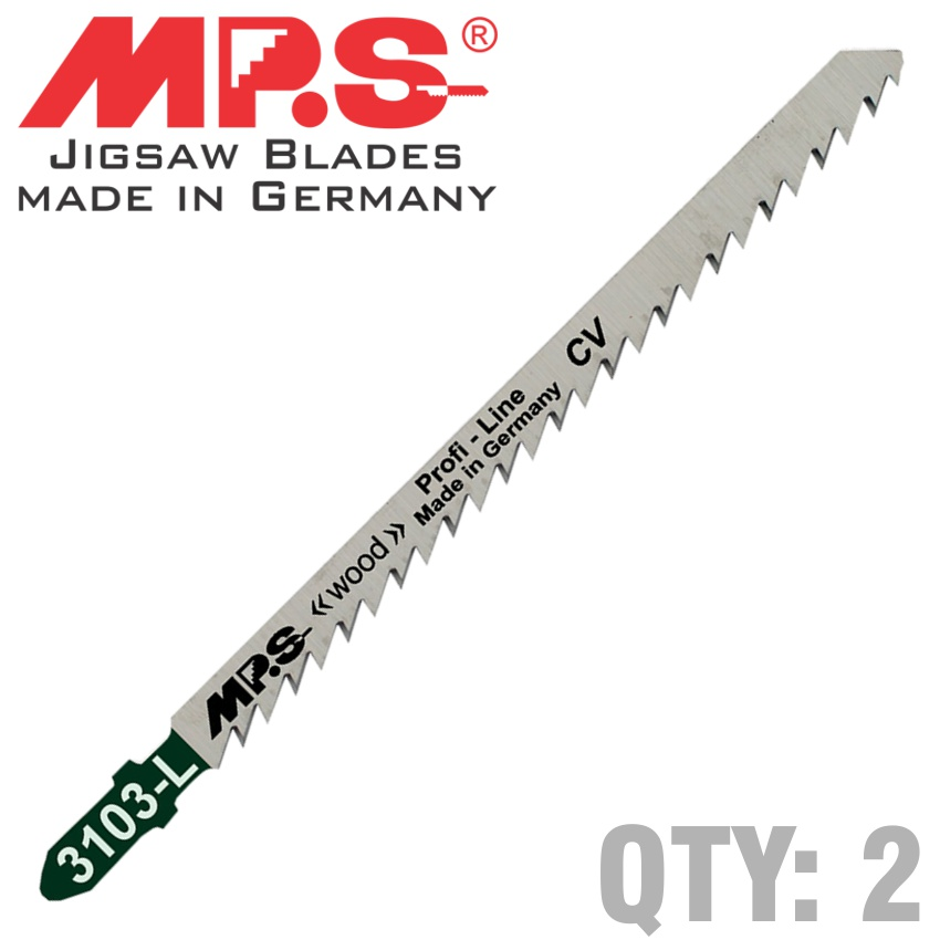 (image for) Jigsaw Blade Wood Bsch Sh.6t 130mm Long T301dl