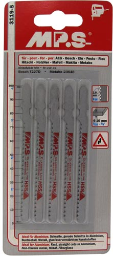 (image for) Jigsaw Blade 100mm 8tpi T-shank T227d