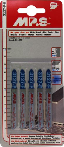 (image for) Jigsaw Blade T-shank 75mm Metal 18tpi T118ef