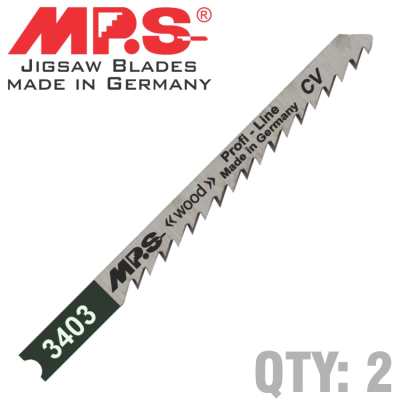 (image for) Jigsaw Blade Wood U-shank 6tpi 100mm