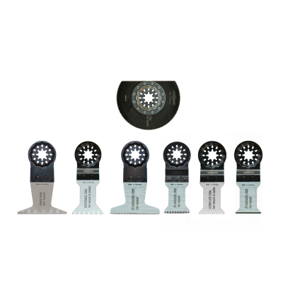 (image for) Mps Oscillating Saw Blade 7pc Set Mix Wood/metal Starlock