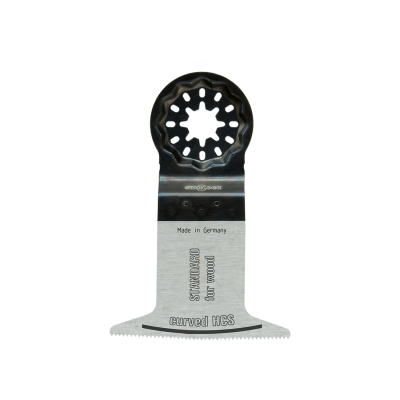 (image for) Mps Oscillating Cv Curved Saw Blade Wood 65mm Hcs Starlock