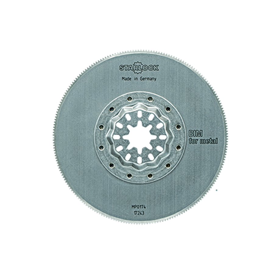 (image for) Mps Oscillating Saw Blade Round 85mm Bim Starlock