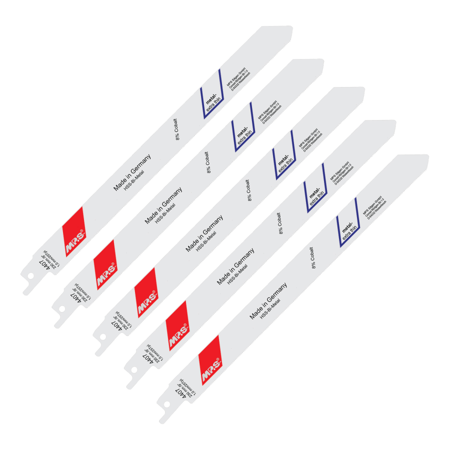 (image for) Sabre Saw Blade Bi-metal 210mm 25tpi 5/pack