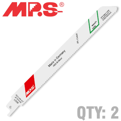 (image for) Sabre Saw Blade 10tpi 200 X 180mm Metal 2/pk