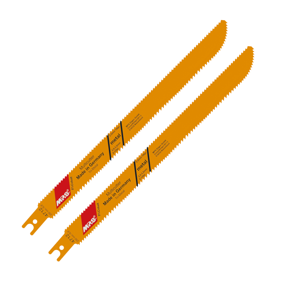 (image for) Sabre Saw Metal&wood 230mm Multicutter U-shank 12tpi-10tpi 2/pk