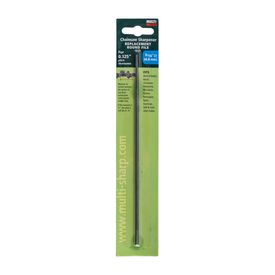 (image for) Multi-Sharp Replacement Round File 3/16' for MS1701E Chainsaw Sharpener