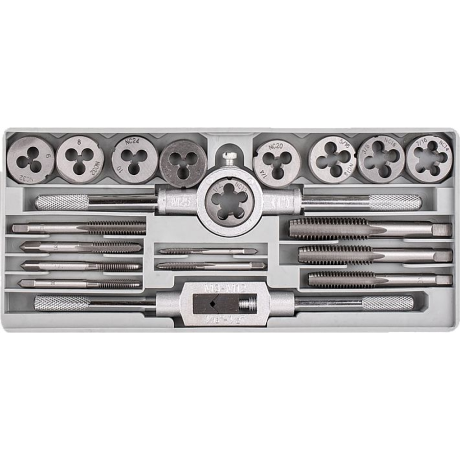 (image for) 20 Piece Imperial Tap & Die Set In Plastic Case