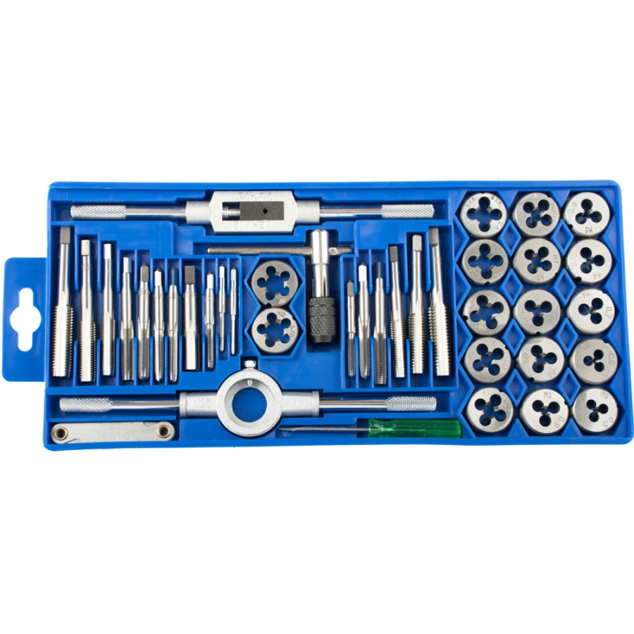 (image for) Tap & Die Set 39pce In Plastic Case