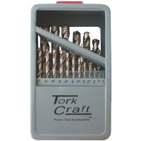 Drill Bit Set 25pce Hss Ground Bright Finish (image for) Drill Bit Set 25pce Hss Ground Bright Finish