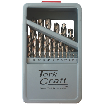 (image for) Drill Bit Set 25pce Hss Ground Bright Finish