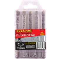 Sds 110mm Drill Bit Set 5pc 2 X6mm, 2 X 8mm, 1x10mm (image for) Sds 110mm Drill Bit Set 5pc 2 X6mm, 2 X 8mm, 1x10mm
