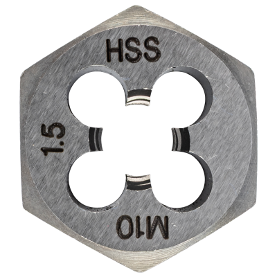 (image for) Tork Craft NR3110C HSS Hex Die 10 x 1.5mm 1' Carded