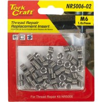 (image for) Thread Repair Kit M6 X 1.0 X 1.5d Repl. Inserts For Nr5006